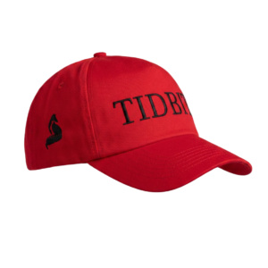 TIDBIT Cap (Blood Red & Black)