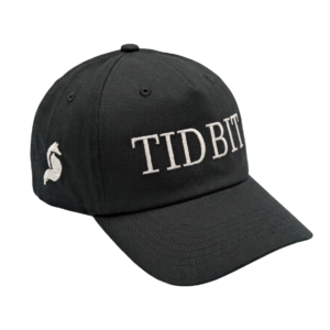TIDBIT Cap (Black & White)