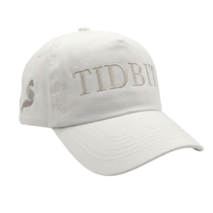 TIDBIT Cap (Bright White & Silver)